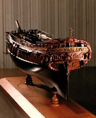 帆船模型完成品 フリゲート(Frigate)