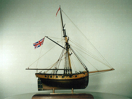ハンター(Hunter) 帆船模型
