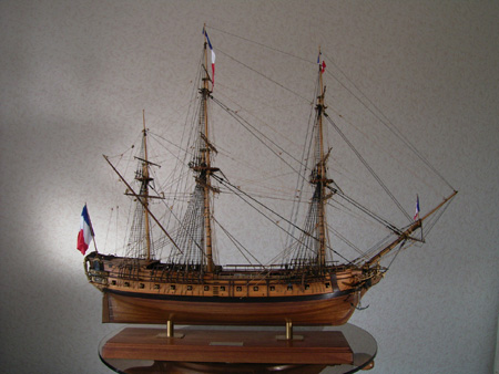 ラ レノメェ(La Renommee) 帆船模型