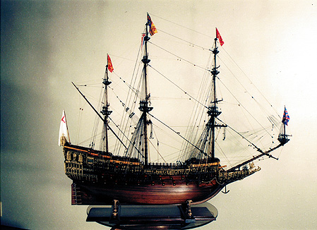 ソブリン オブ ザ シーズ(Sovereign of the Seas) 帆船模型